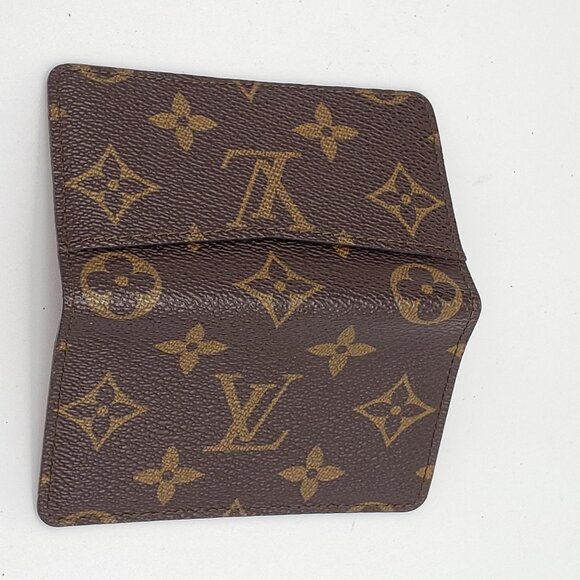 Authentic Louis Vuitton Monogram Canvas Pocket Organizer card wallet LC65-121025 - Picture 5 of 10